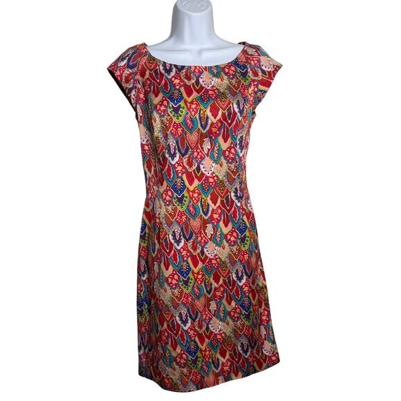 Souleiado Florence Silk Mini Dress Sz. 36 (US 4) - Picture 2 of 8